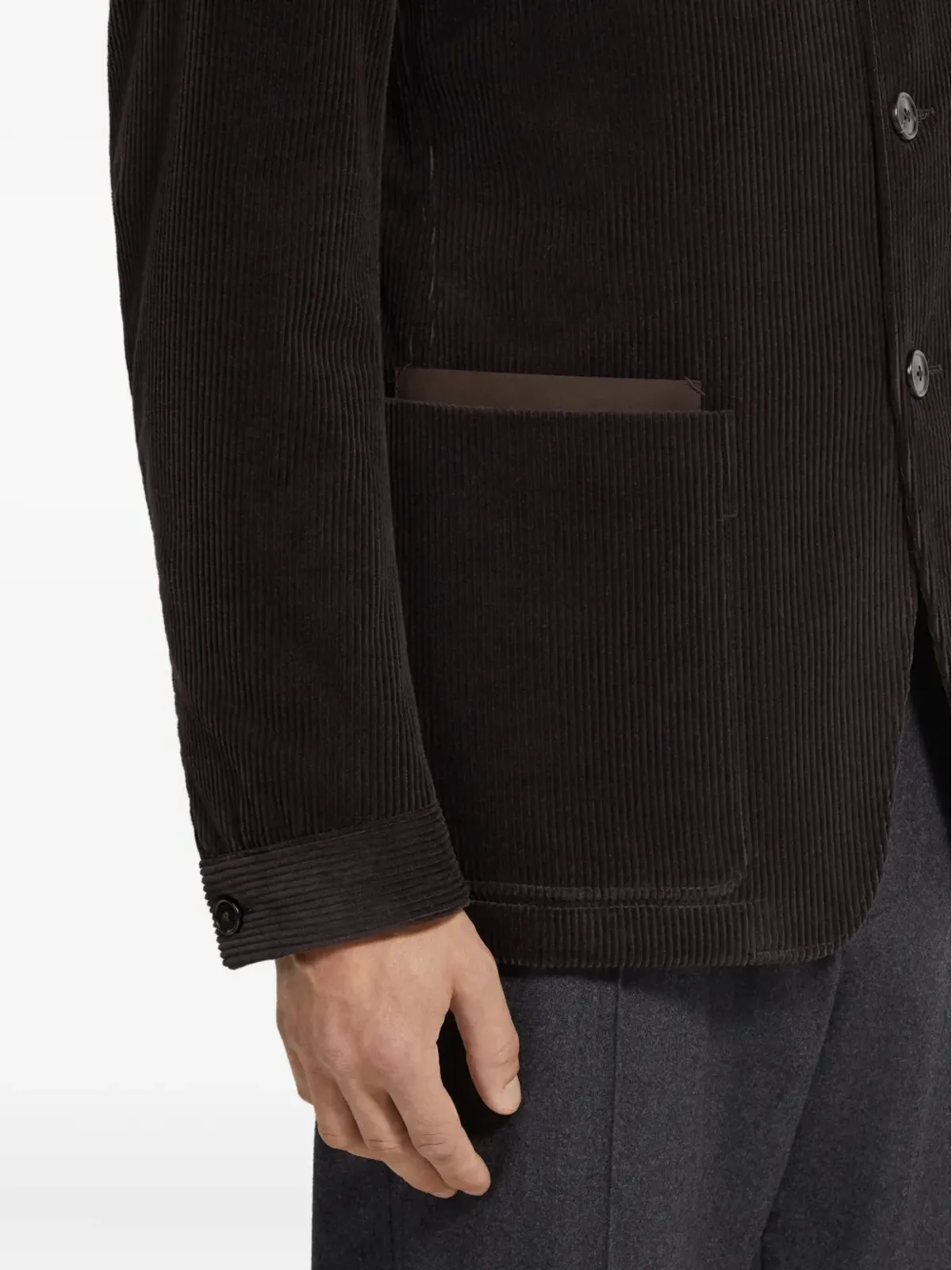 Zegna シャツジャケット - 画像5