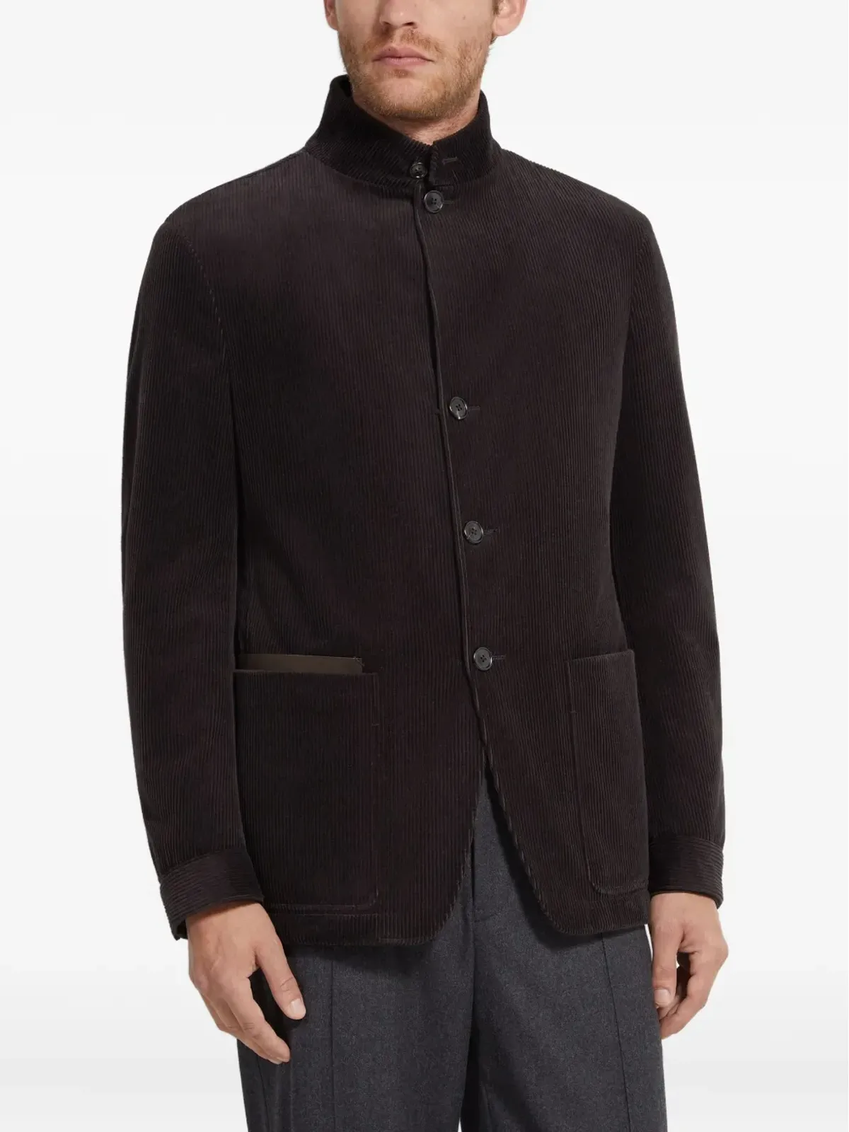 Zegna シャツジャケット - 画像3