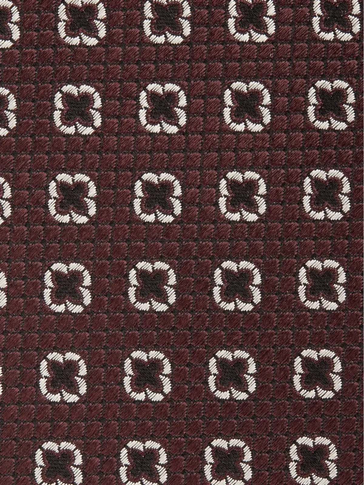 Zegna ジャカード デザイナー シルクタイ - 画像3