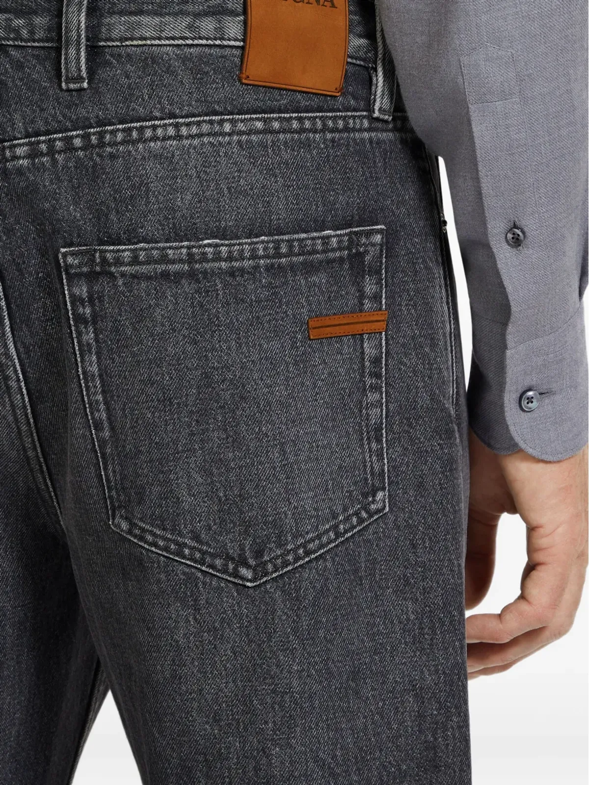 Zegna コットンジーンズ - 画像5