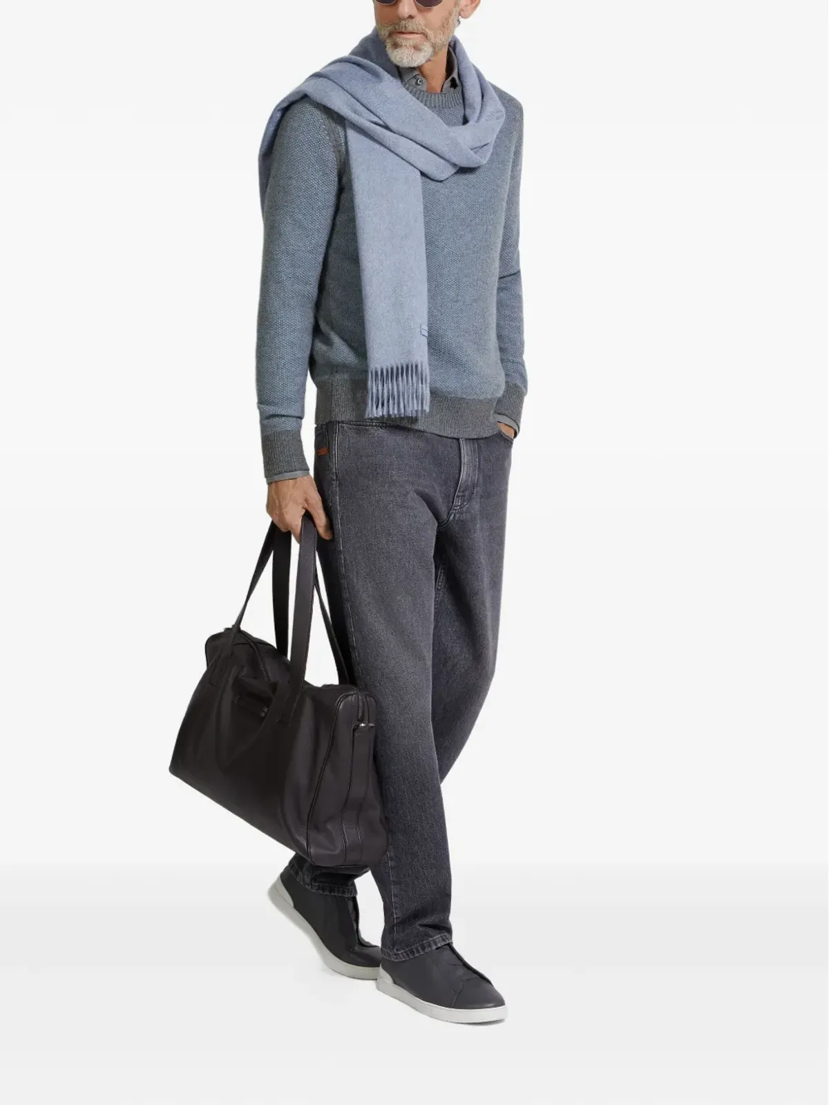 Zegna コットンジーンズ - 画像2