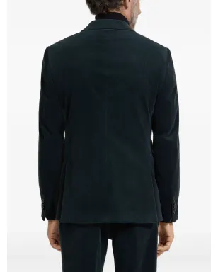 Zegna Cashco コーデュロイ ブレザー（グリーン） - サムネイル4