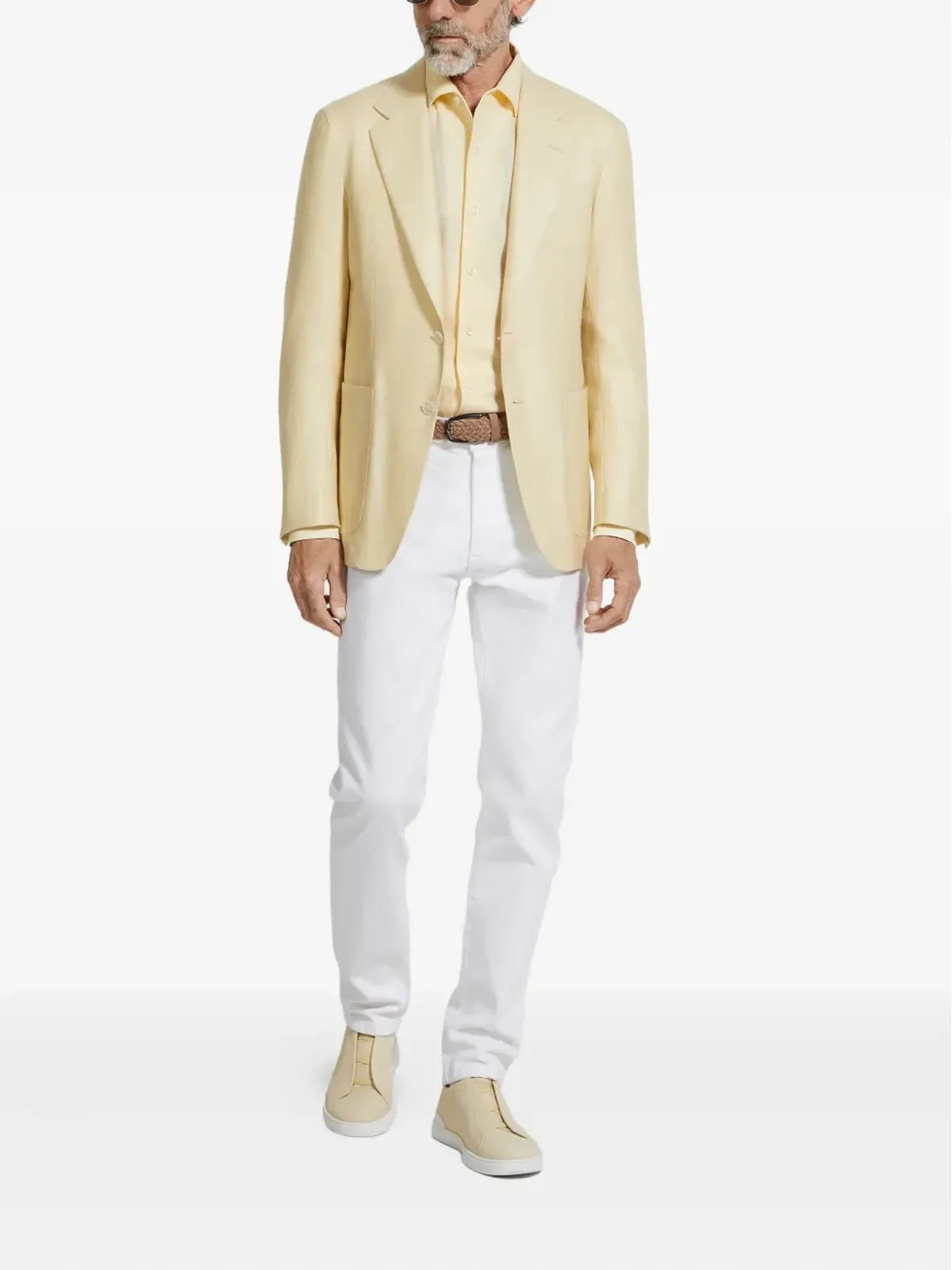 Zegna パッチポケット ブレザー - 画像2