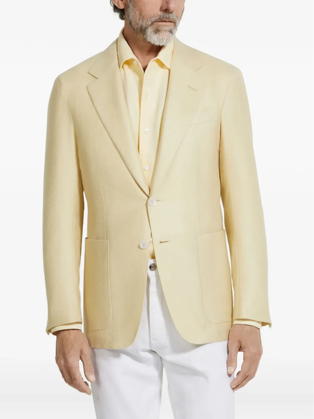Zegna パッチポケット ブレザー - 画像3