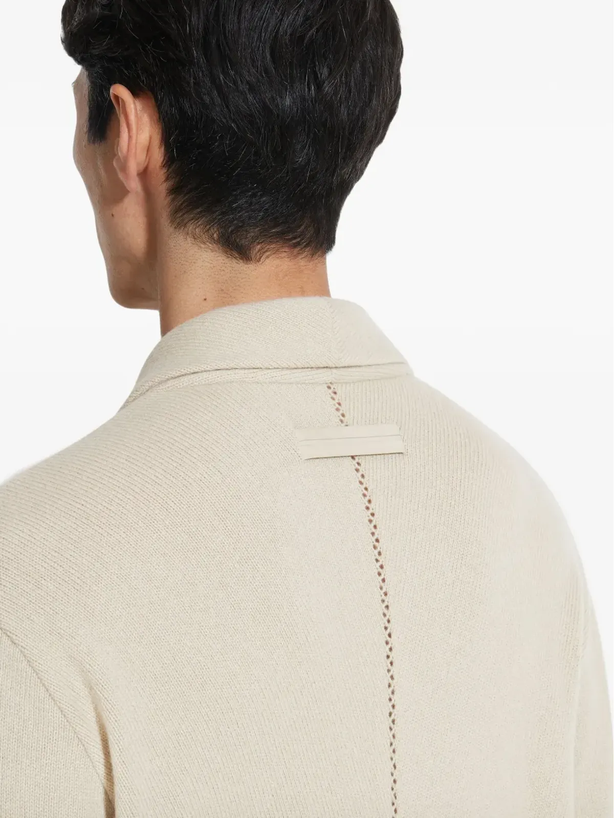 Zegna オアジ ボタン留めカーディガン - 画像5