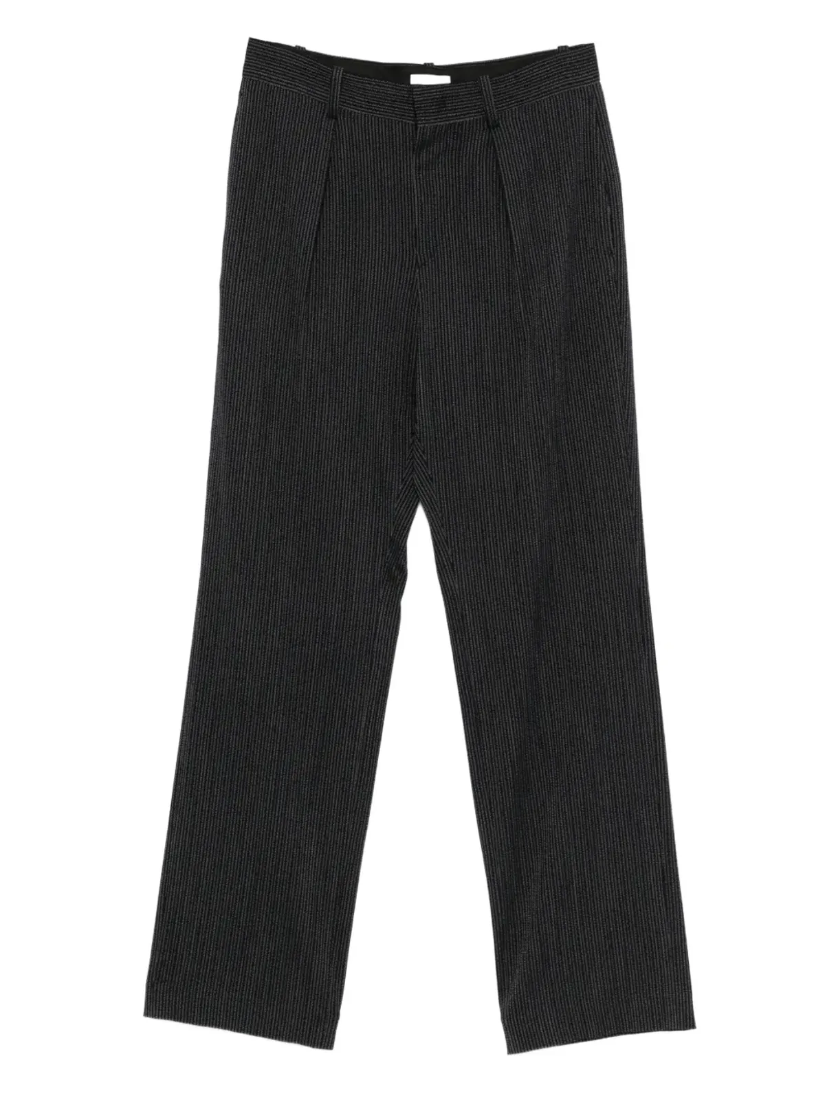 ISABEL MARANT ピンストライプ柄プリーツパンツ - 画像1