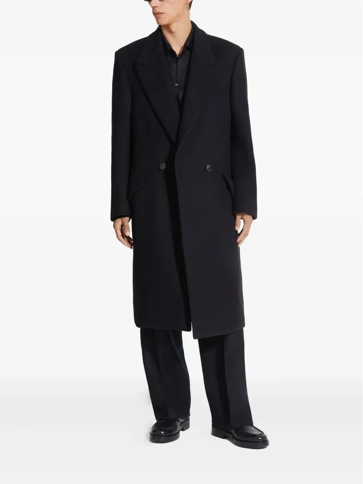 Zegna プリーツウールパンツ - 画像2