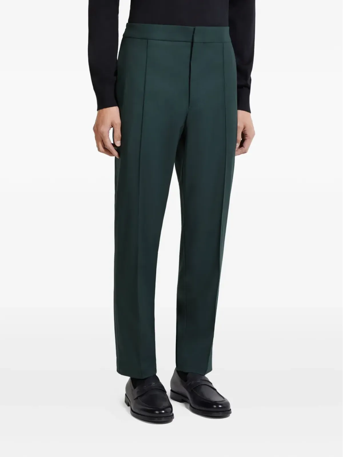 Zegna ウール混紡 テーラードパンツ - 画像2