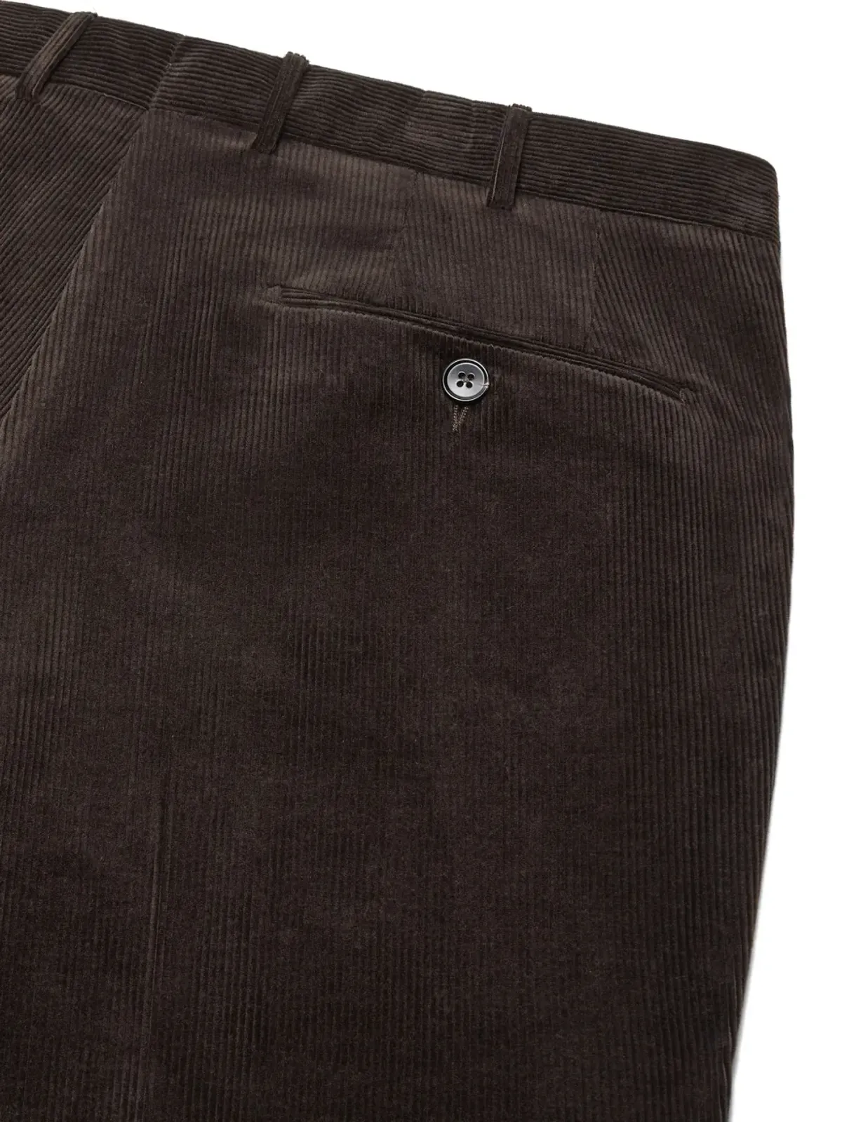 Zegna ストレートレッグ コーデュロイパンツ - 画像2