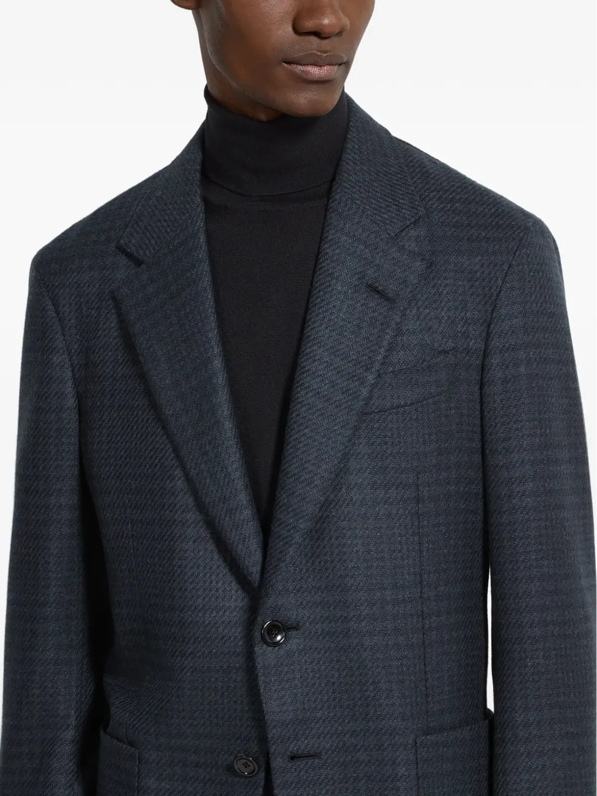 Zegna オアジ カシミヤ ジャケット - 画像5