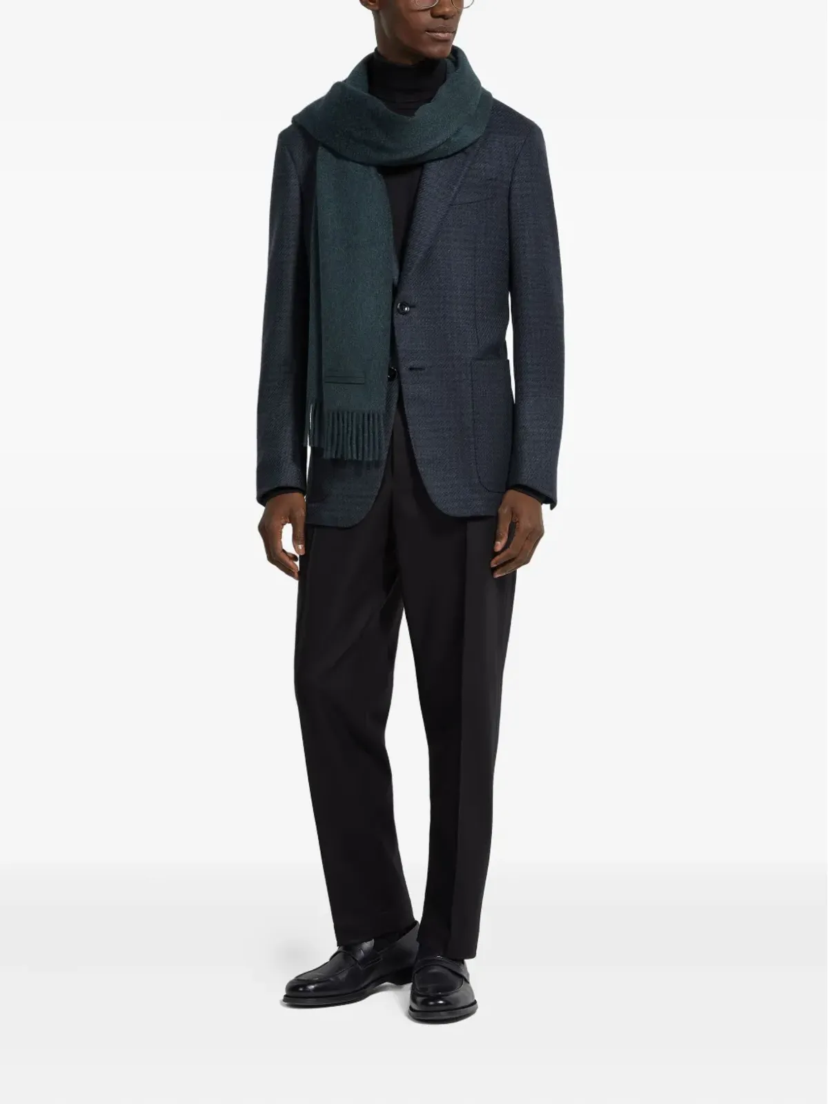 Zegna オアジ カシミヤ ジャケット - 画像2