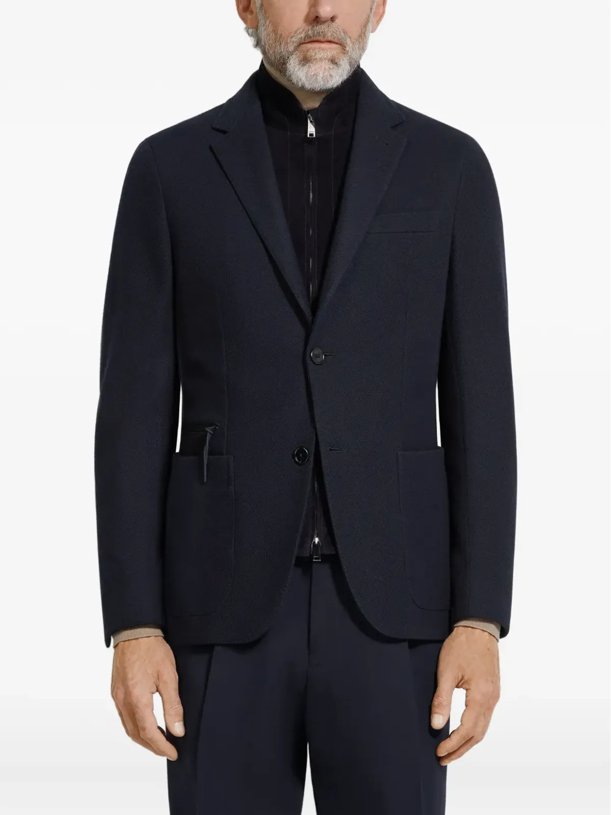 Zegna レイヤードブレザー - 画像3