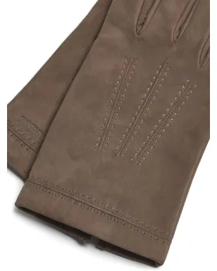 Zegna レザーグローブ - Brown - サムネイル2