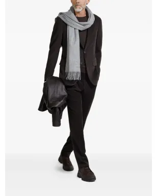 Zegna カシミヤ混紡ジャケット - ブラウン - サムネイル2