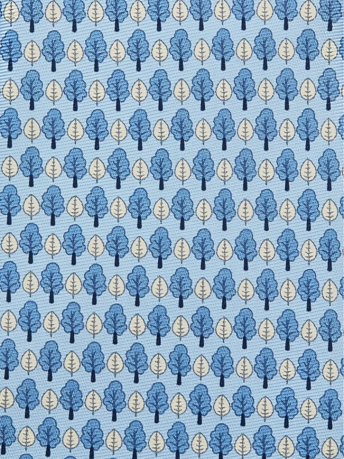 Zegna ツリープリント シルクタイ - 画像3