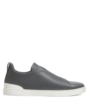 Zegna レザー スニーカー - サムネイル1