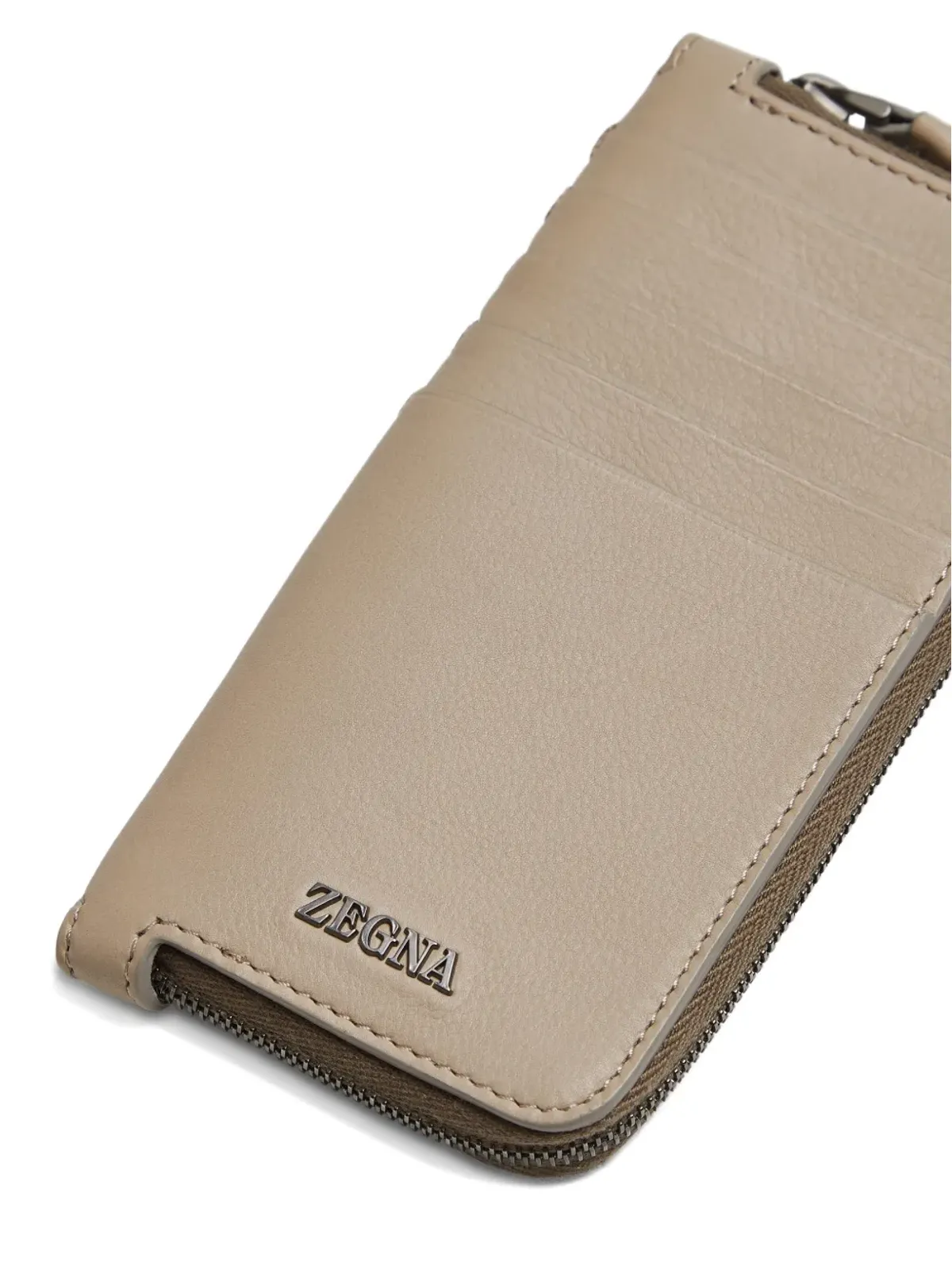 Zegna ジップアラウンド ウォレット - 画像3