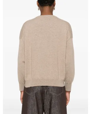 Brunello Cucinelli モニリ付きセーター - ブラウン - サムネイル4
