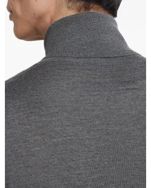 Zegna グレーのタートルネックセーター - サムネイル5