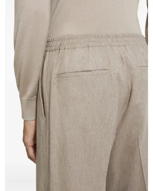 Zegna ウエストゴムのウールパンツ - サムネイル5