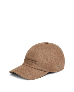 Zegna カシミヤ ベースボールキャップ - サムネイル1