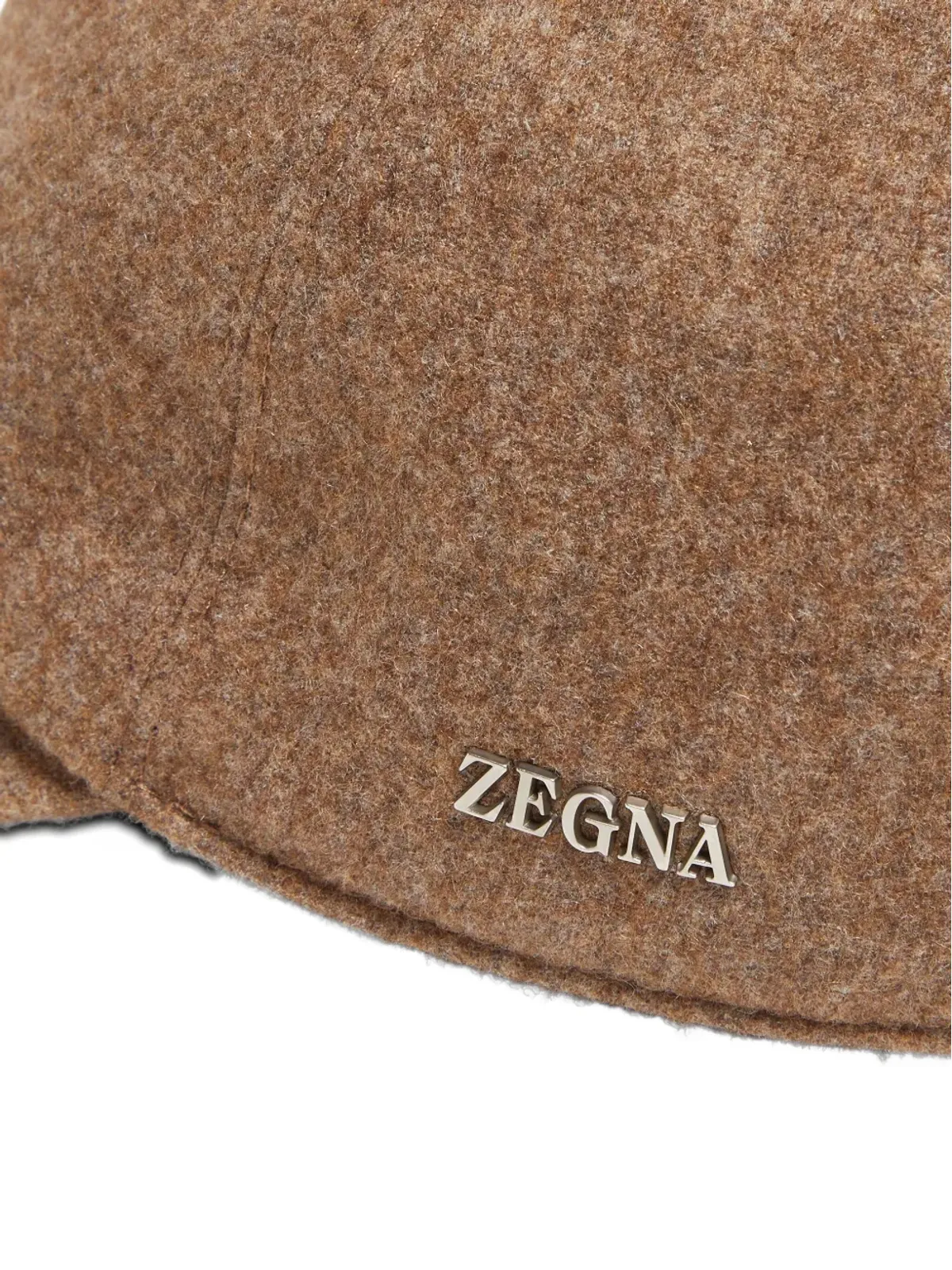 Zegna カシミヤ ベースボールキャップ - 画像3