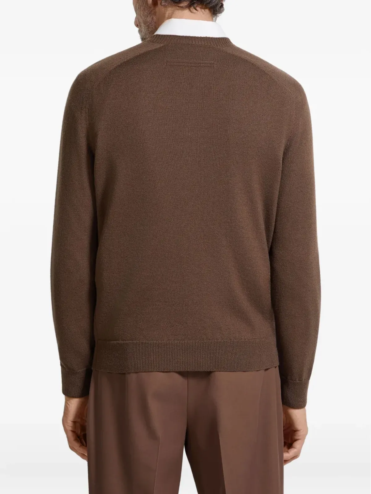 Zegna Vネック カシミアセーター - 画像4
