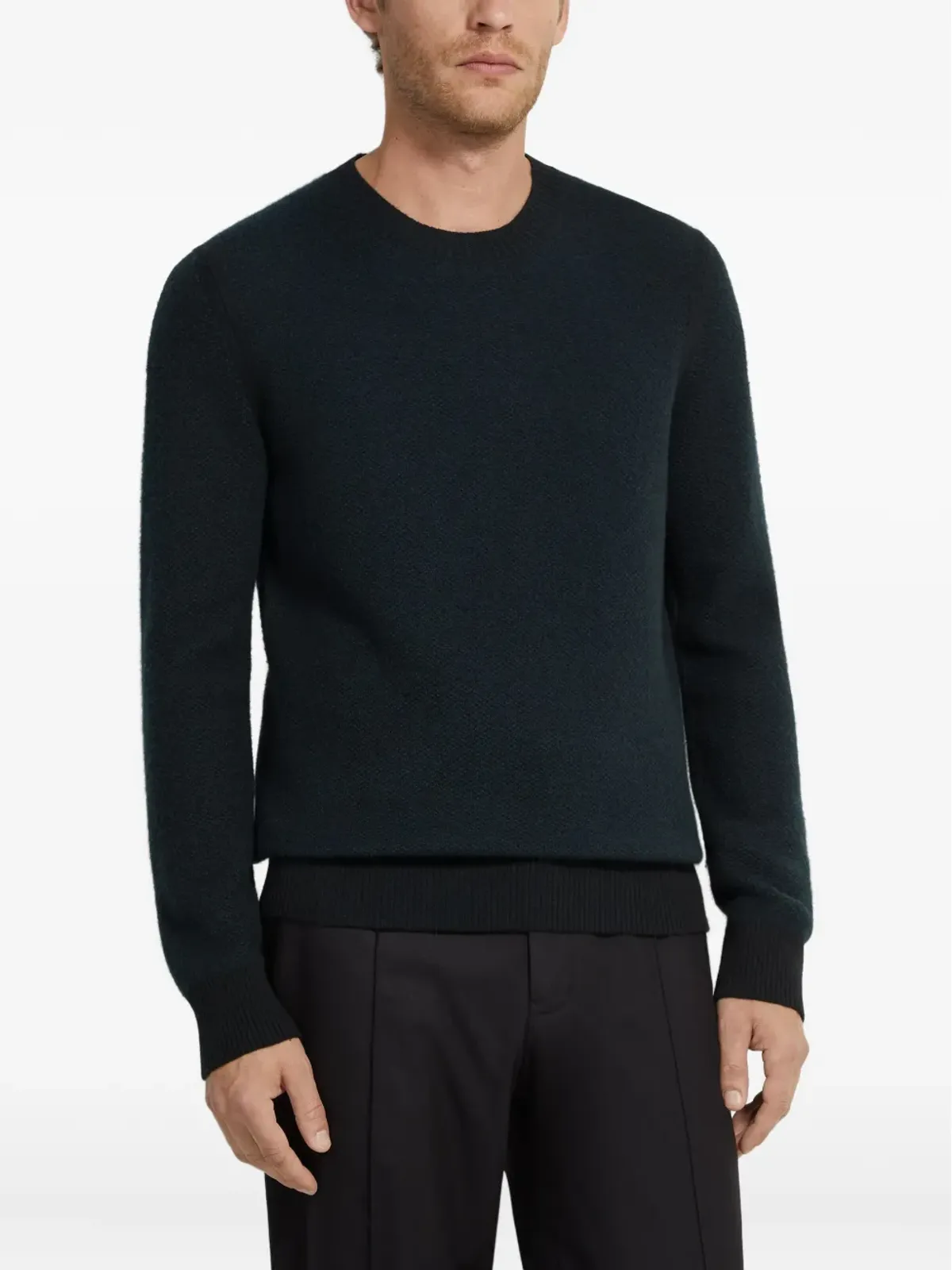 Zegna Oasi クルーネックセーター - ブルー - 画像2
