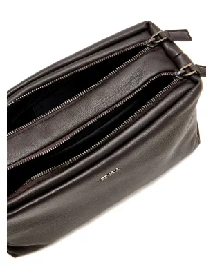 Zegna セカンドスキン ポーチバッグ - ブラウン - サムネイル4