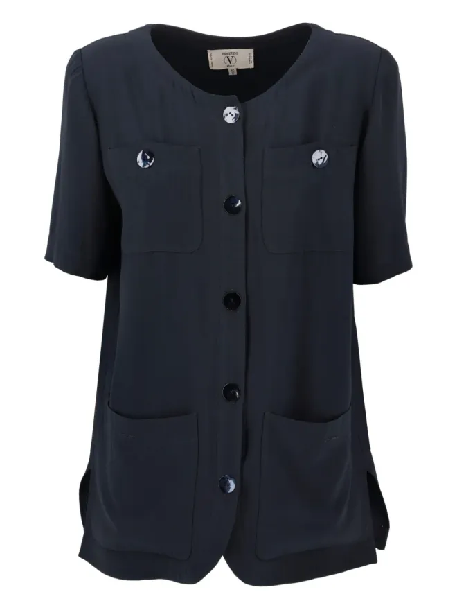 Valentino Garavani Pre-Owned Valentino Garavani Pre-Owned 1900 Miss V ブラウスの商品画像