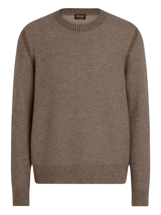 ZEGNA Zegna クルーネック カシミヤ セーターの商品画像