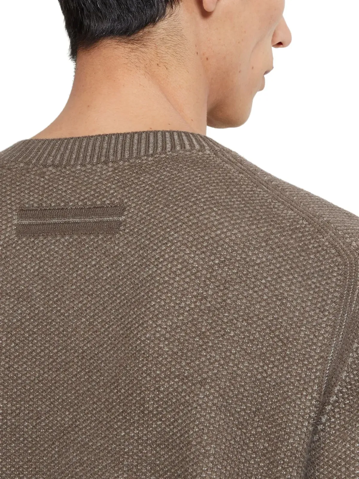 Zegna クルーネック カシミヤ セーター - 画像5