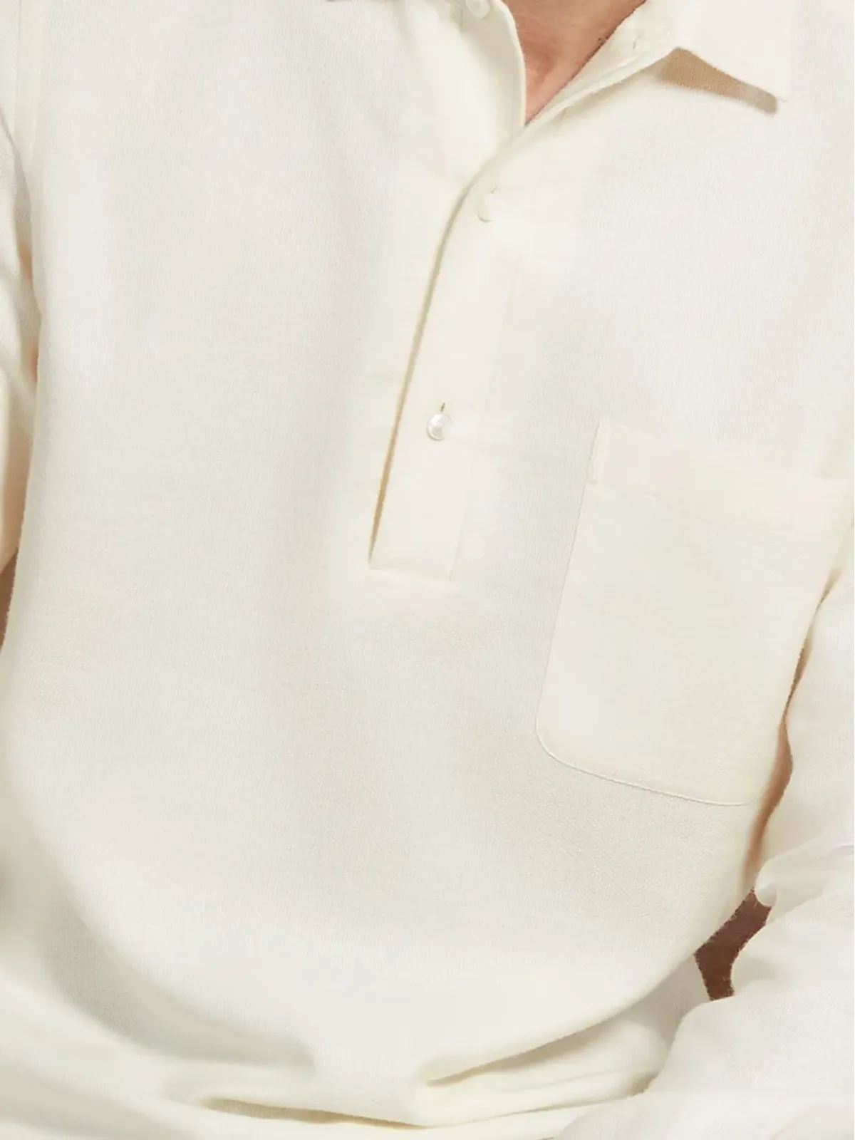 Zegna チェストポケット付きポロシャツ - 画像4