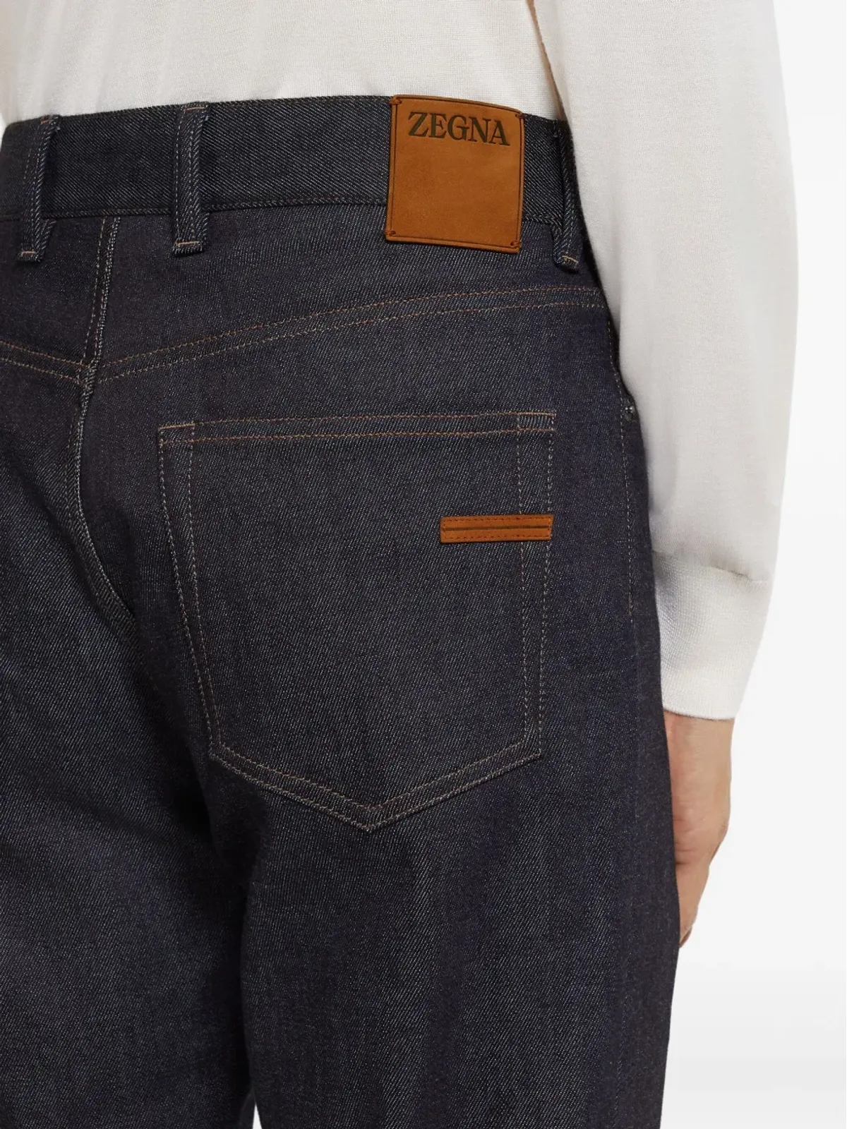 Zegna ロッチア ファイブポケット ジーンズ - 画像5