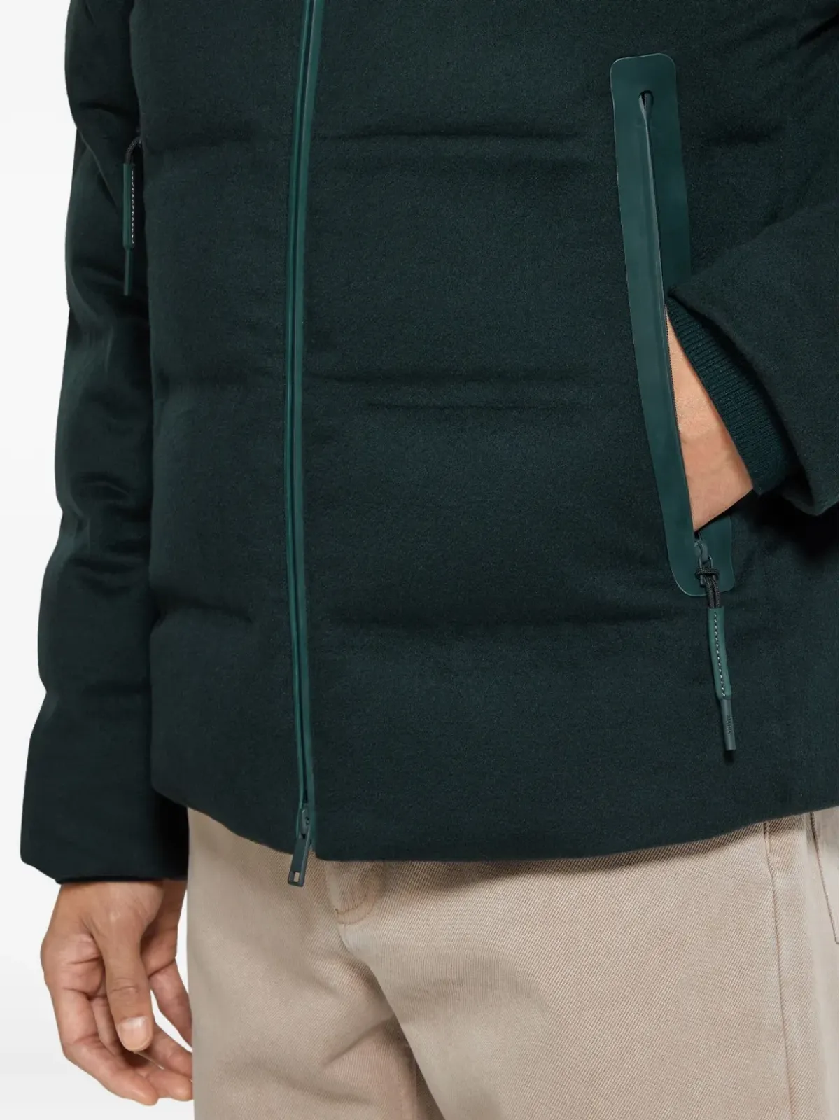 Zegna ジップ付きジャケット - グリーン - 画像5