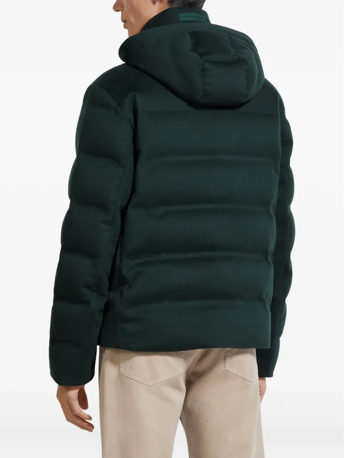 Zegna ジップ付きジャケット - グリーン - 画像4