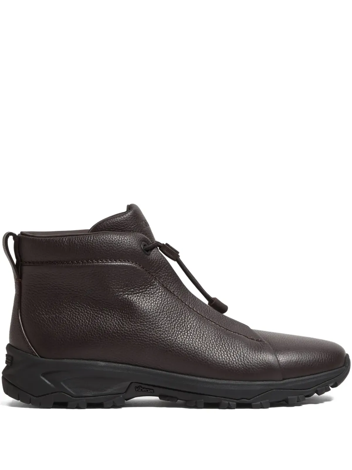 Zegna トリプルステッチ ヴェッタ ブーツ - 画像1