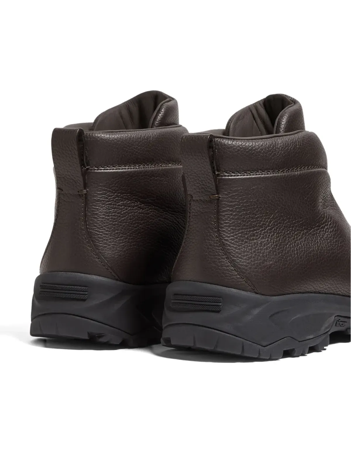 Zegna トリプルステッチ ヴェッタ ブーツ - 画像4
