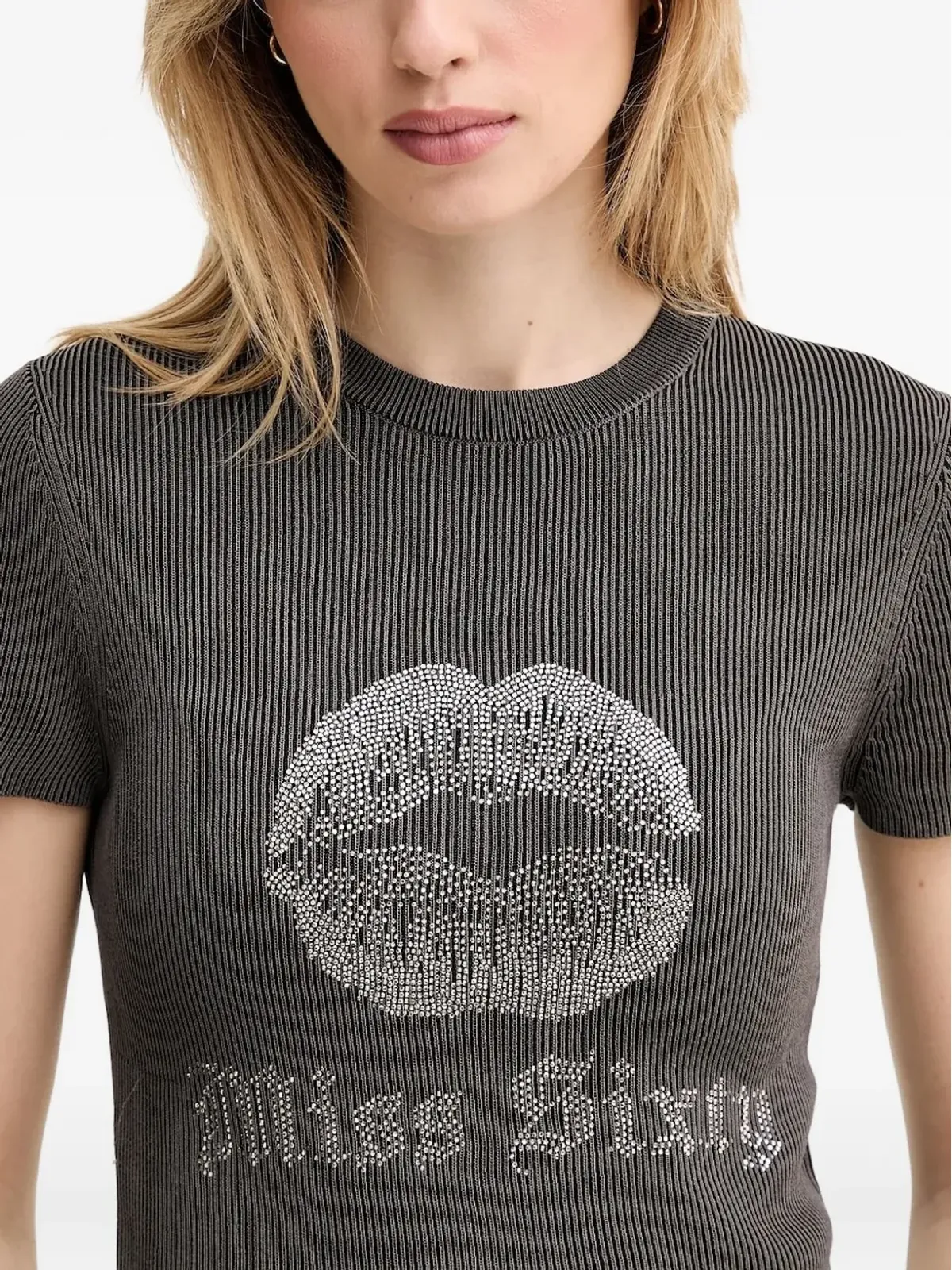 Miss Sixty リップディテール Tシャツ - 画像3