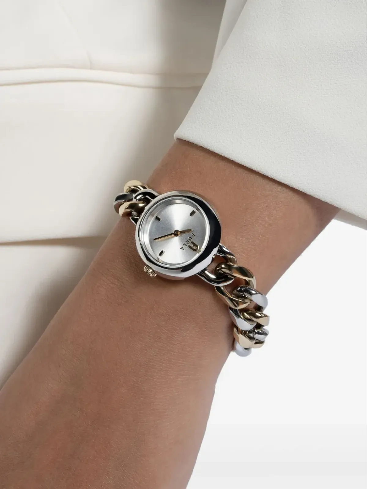 Furla ステンレスチェーンブレスレット - 画像5