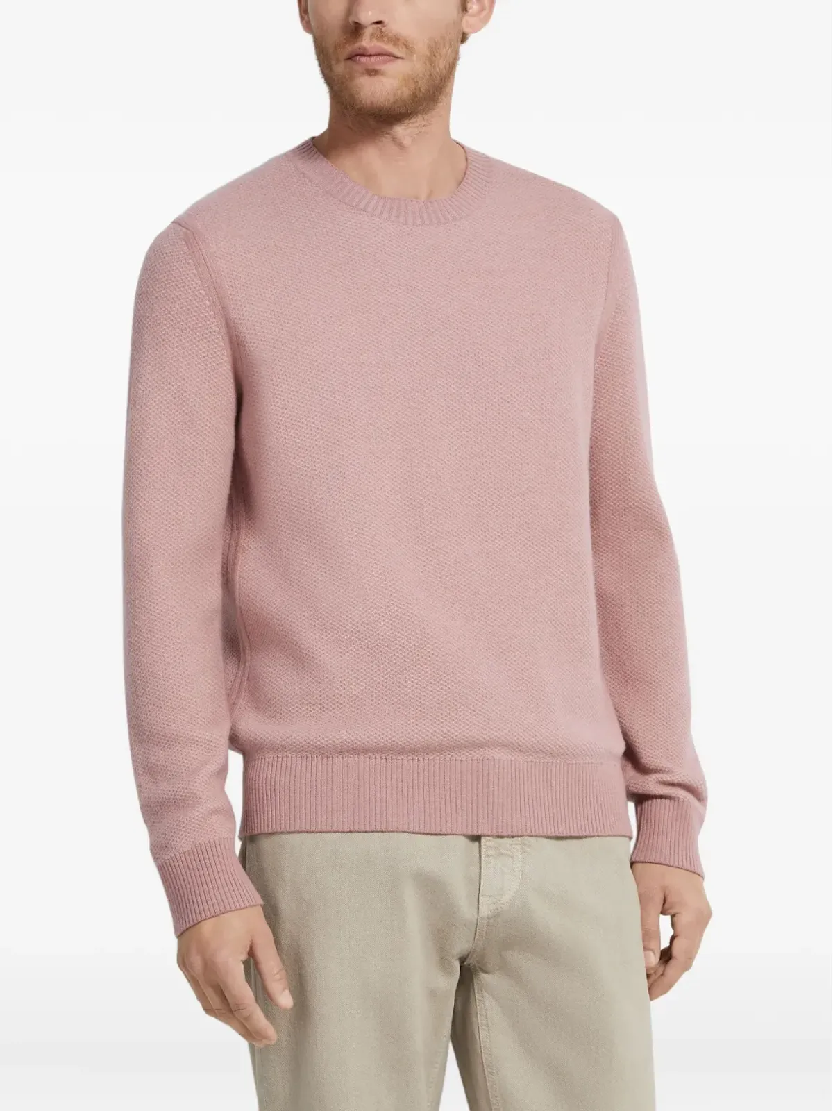 Zegna カシミア クルーネック セーター - 画像3