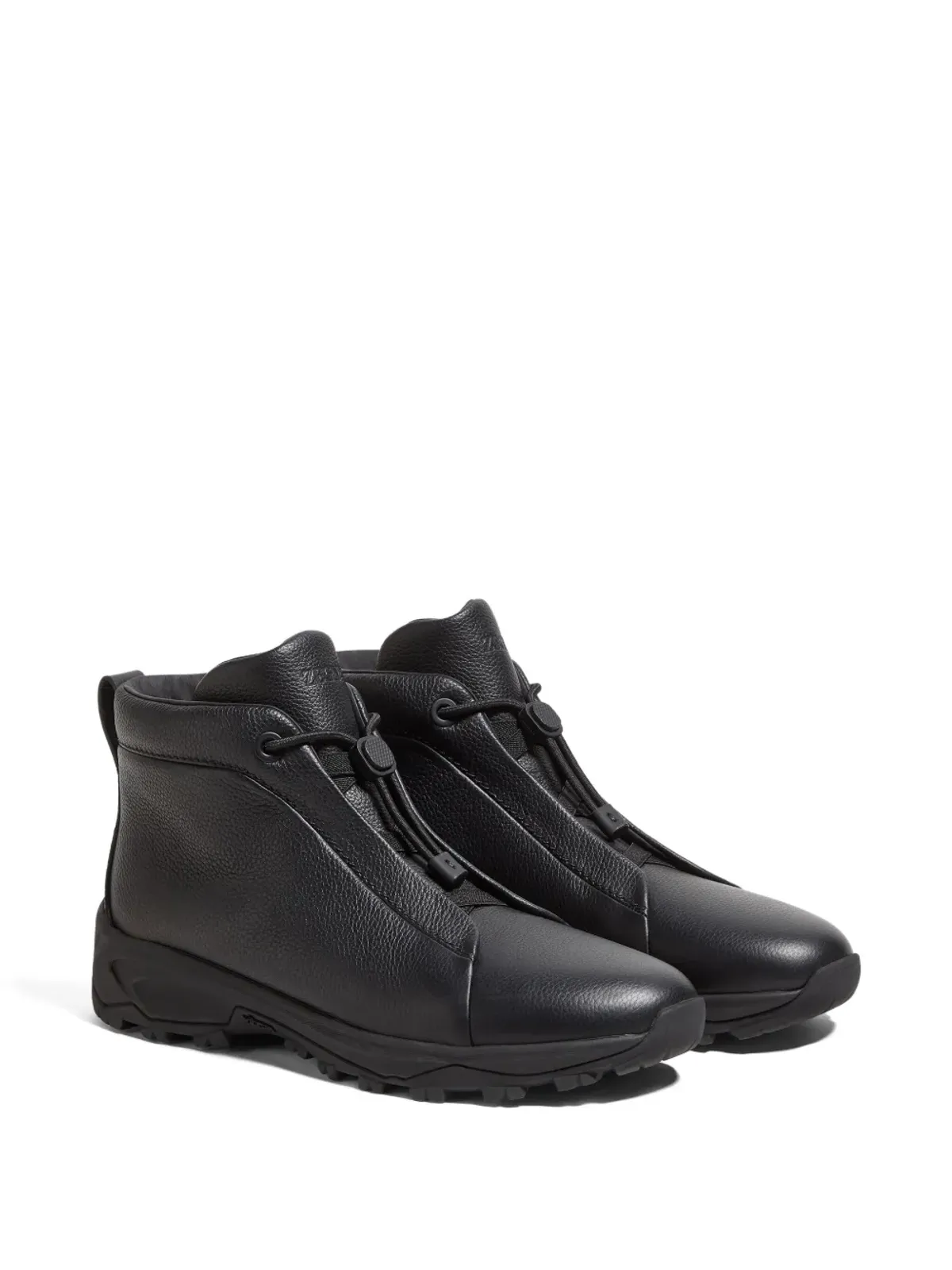 Zegna トリプルステッチ ヴェッタ スニーカー - 画像2