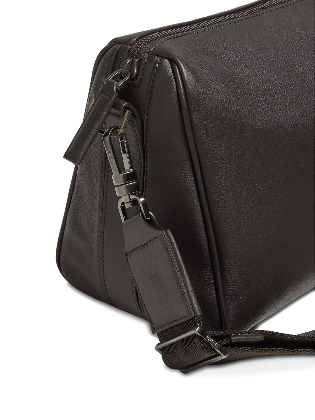 Zegna レザーショルダーバッグ - 画像5