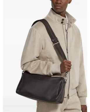 Zegna レザーショルダーバッグ - サムネイル2