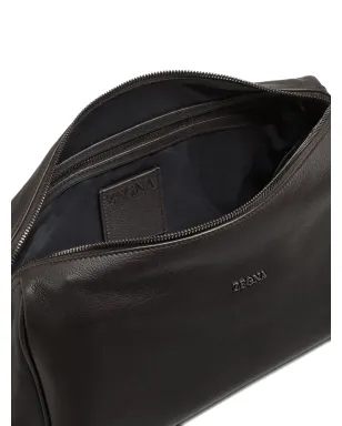 Zegna レザーショルダーバッグ - サムネイル4