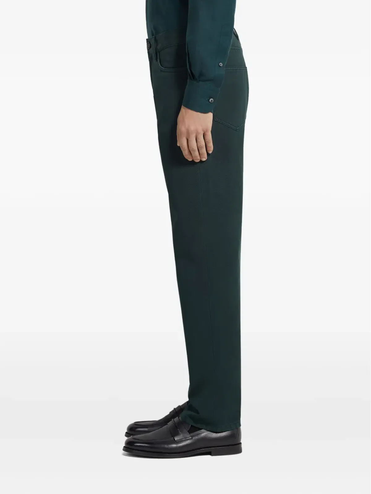 Zegna ロッチャ コットン ジーンズ - 画像4