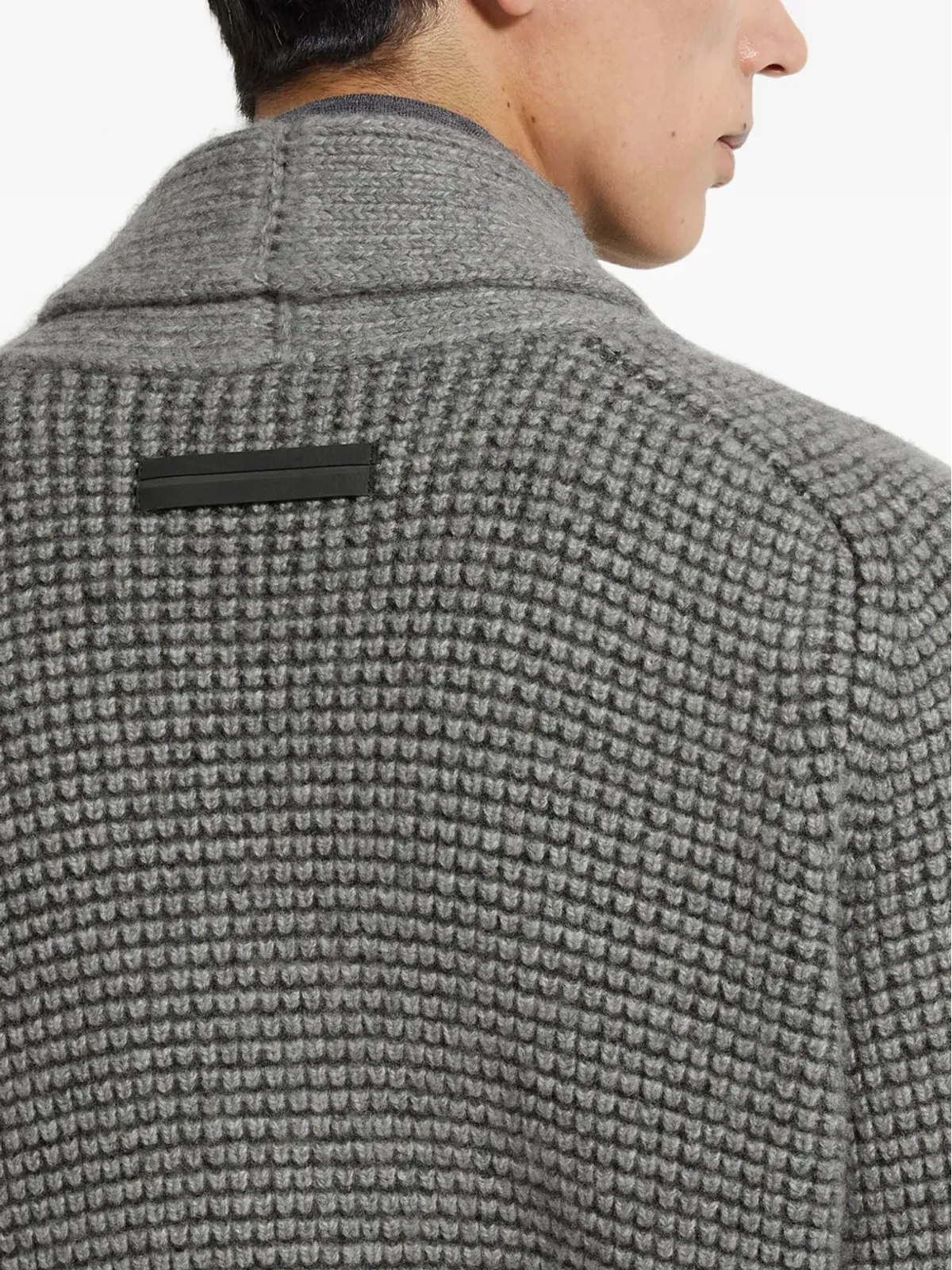 Zegna ショールカラー カーディガン - 画像5