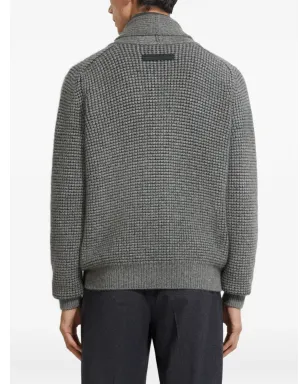 Zegna ショールカラー カーディガン - サムネイル4