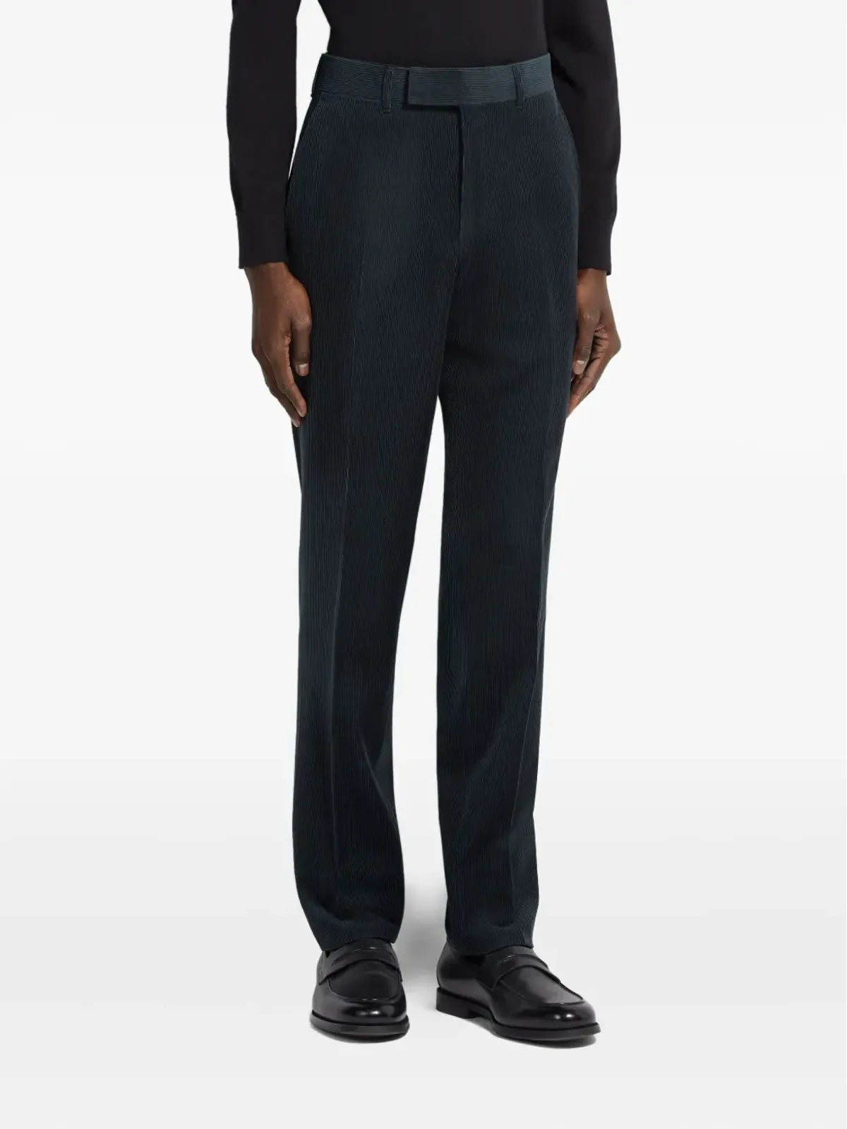 Zegna カシミヤ混パンツ - 画像2