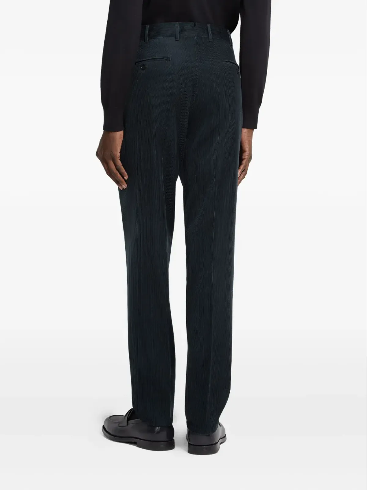 Zegna カシミヤ混パンツ - 画像3